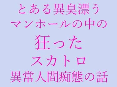 エチエチ漫画ーとある異臭漂うマンホールの中の狂ったスカトロ異常人間痴態の話d_236503ダウンロードはコチラ！