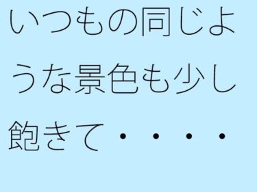 エチエチ漫画ーいつもの同じような景色も少し飽きて・・・・・d_525204ダウンロードはコチラ！