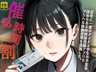 エチエチ漫画ー催認時間割  〜百年に一度のアイドル学生の予定を決められる 時間割洗脳アプリでデリヘル体験授業を追加した〜d_525552ダウンロードはコチラ！